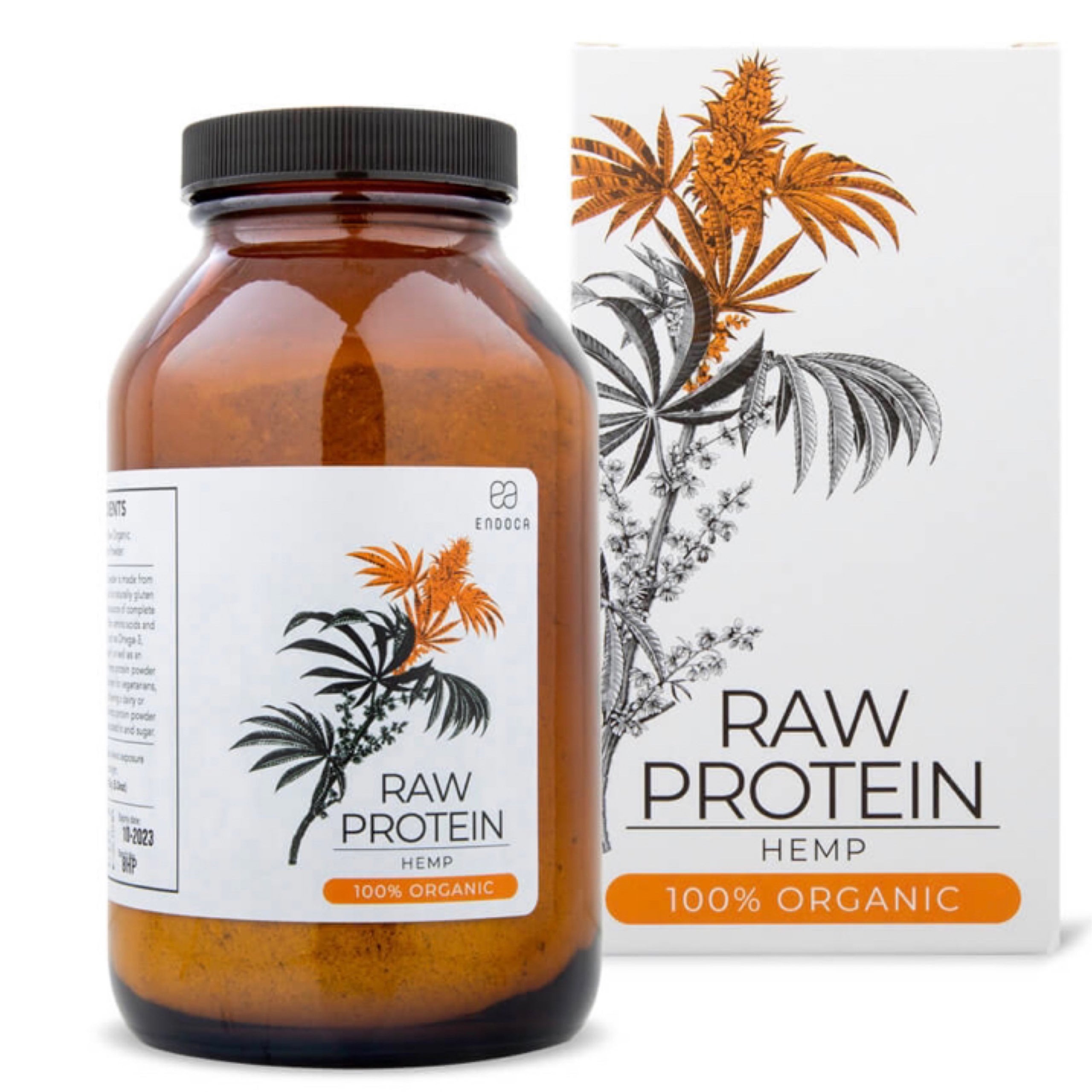 Endoca RAW HEMP PROTEIN POWDER Buena Vida